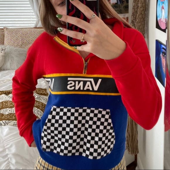 Vans cropped quarter-zip - Picture 2 of 2